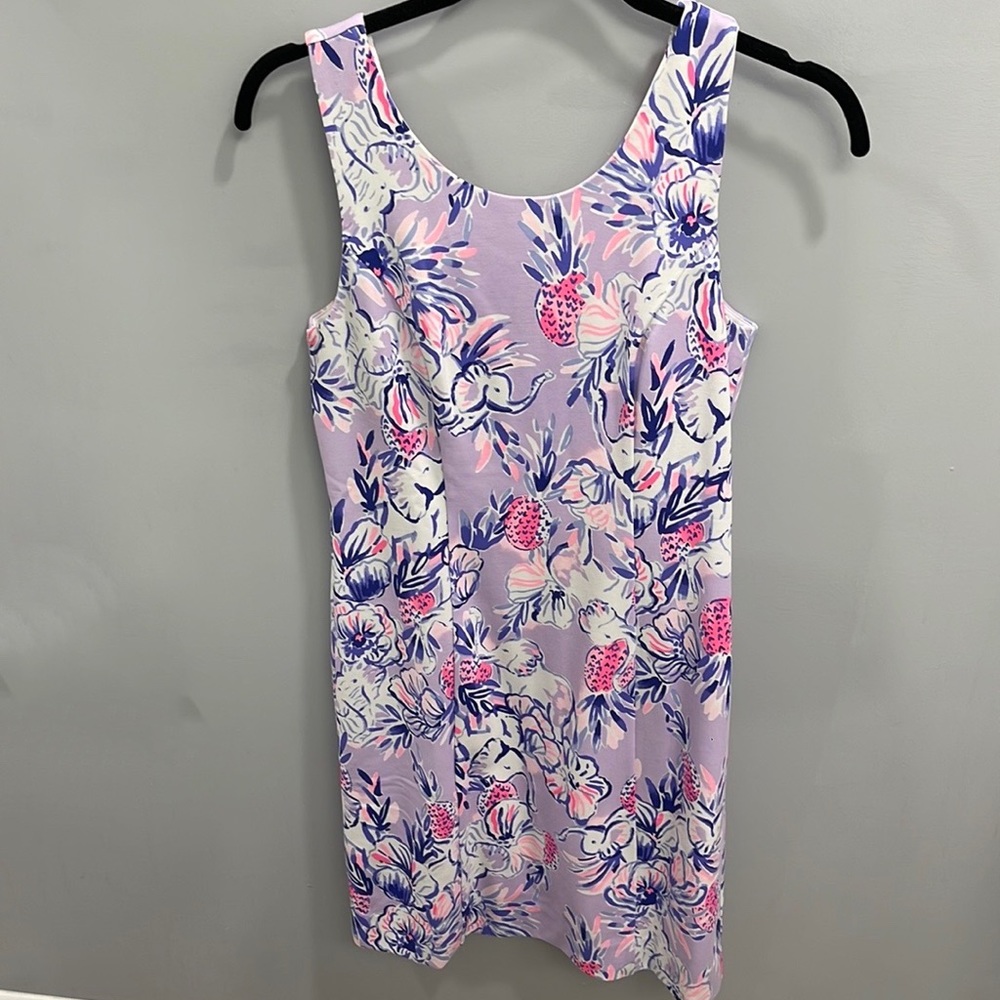 NWT Lilly Pulitzer Cathy Stretch Shift Dress Size 0.